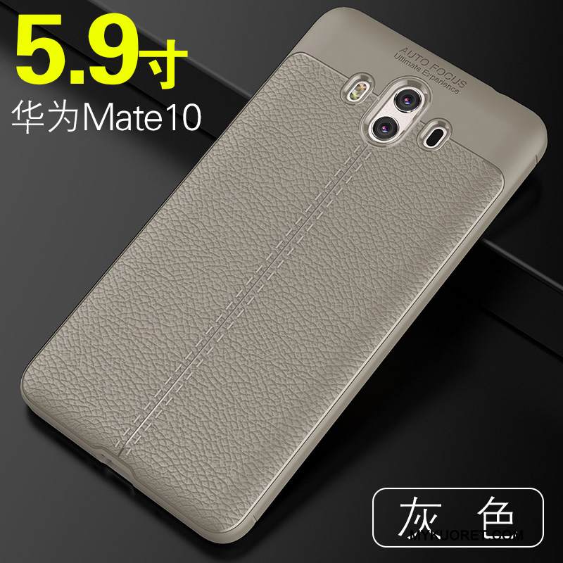 Kuori Huawei Mate 10 Laukut Murtumaton Puhelimen Kuoret, Kotelo Huawei Mate 10 Luova Musta Uusi