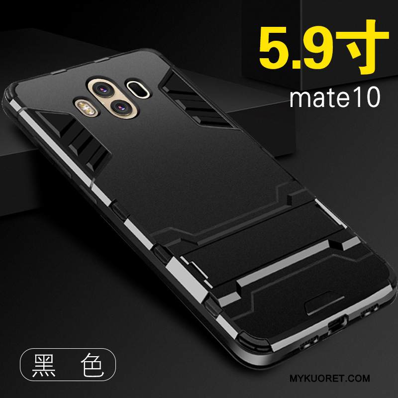 Kuori Huawei Mate 10 Laukut Murtumaton Puhelimen Kuoret, Kotelo Huawei Mate 10 Silikoni Pesty Suede Trendi
