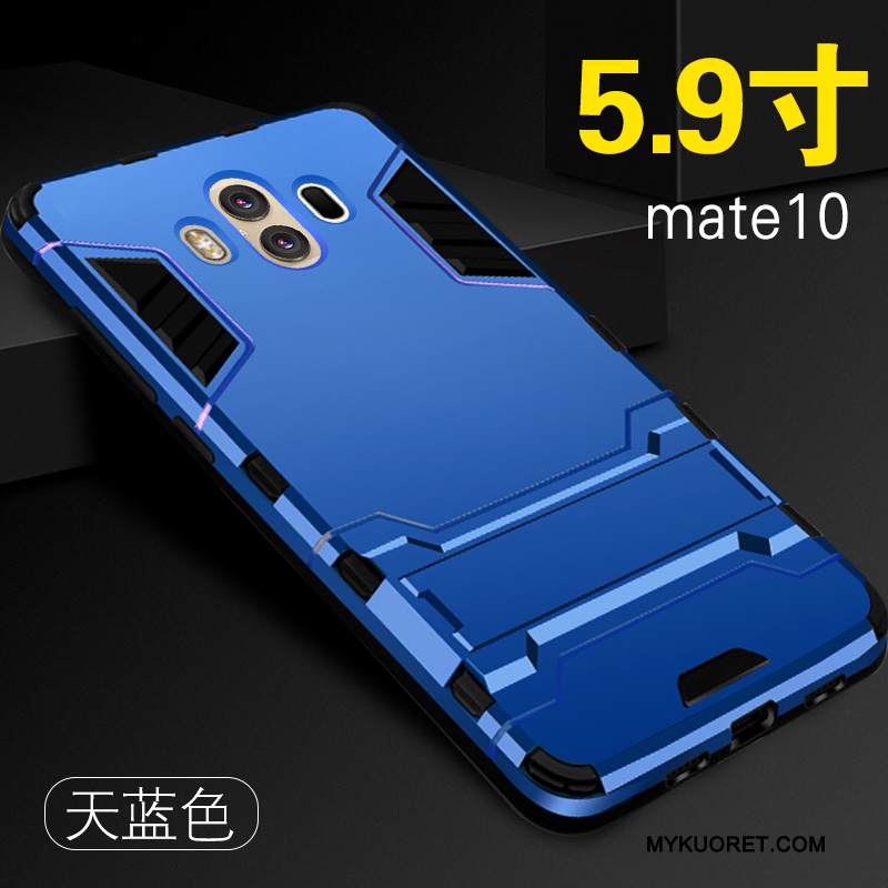 Kuori Huawei Mate 10 Laukut Murtumaton Puhelimen Kuoret, Kotelo Huawei Mate 10 Silikoni Pesty Suede Trendi