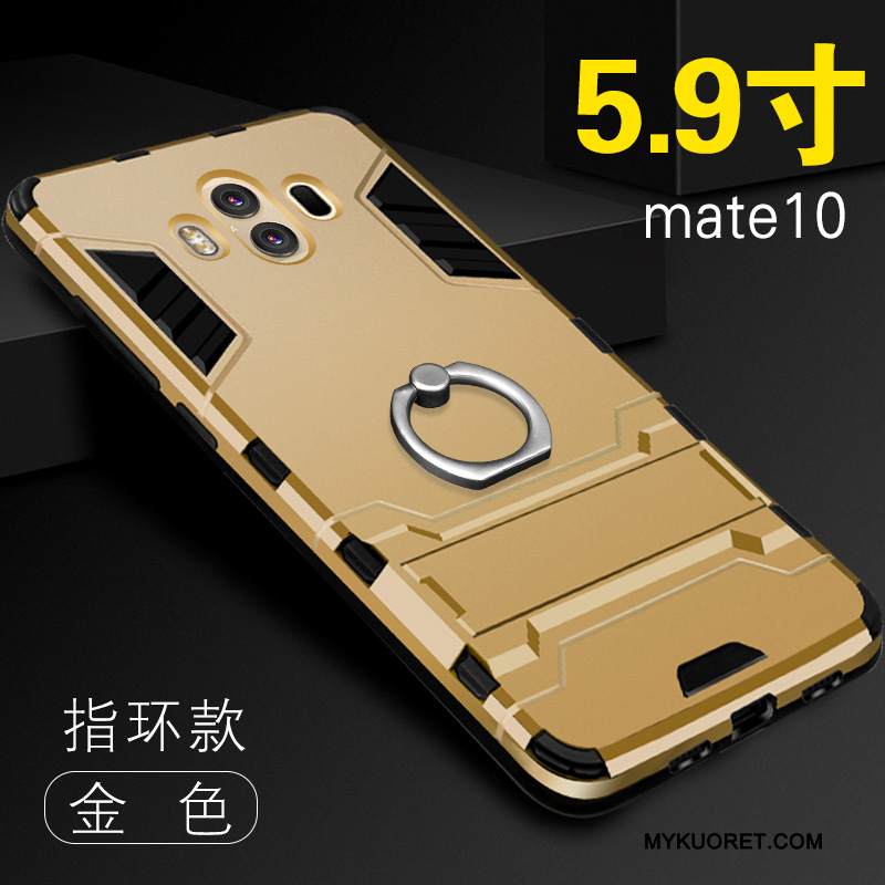 Kuori Huawei Mate 10 Laukut Murtumaton Puhelimen Kuoret, Kotelo Huawei Mate 10 Silikoni Pesty Suede Trendi