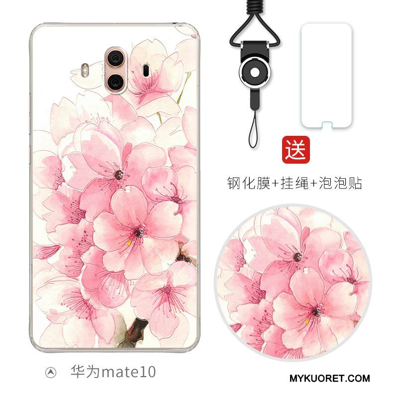 Kuori Huawei Mate 10 Laukut Puhelimen Kuoret Ihana, Kotelo Huawei Mate 10 Luova Murtumaton Vaaleansininen