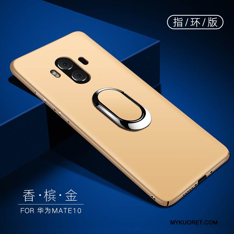 Kuori Huawei Mate 10 Laukut Rengas Trendi, Kotelo Huawei Mate 10 Suojaus Kova Pesty Suede