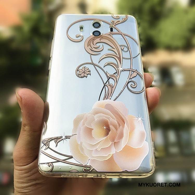 Kuori Huawei Mate 10 Laukut Sininen Puhelimen Kuoret, Kotelo Huawei Mate 10 Pehmeä Neste Persoonallisuus Murtumaton