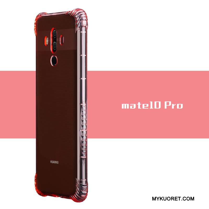 Kuori Huawei Mate 10 Laukut Yksinkertainen Puhelimen Kuoret, Kotelo Huawei Mate 10 Pehmeä Neste Murtumaton Läpinäkyvä