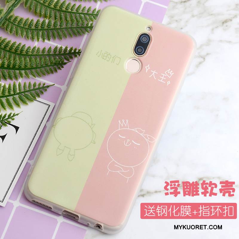 Kuori Huawei Mate 10 Lite Laukut Jauhe Puhelimen Kuoret, Kotelo Huawei Mate 10 Lite Suojaus Pesty Suede Murtumaton