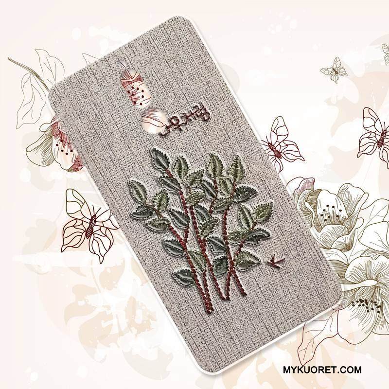 Kuori Huawei Mate 10 Lite Laukut Kirjonta Murtumaton, Kotelo Huawei Mate 10 Lite Silikoni Musta Kukka