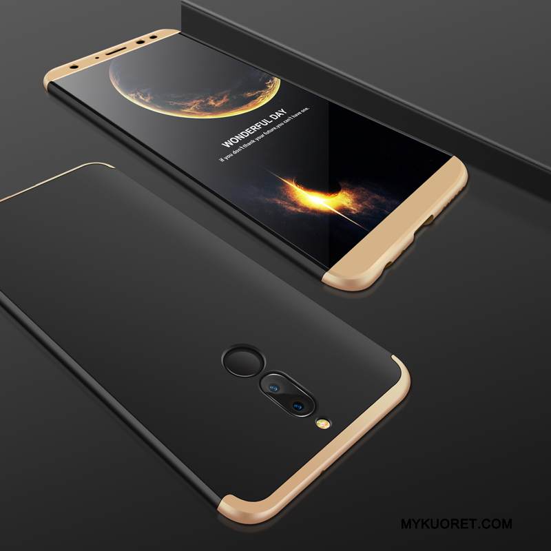 Kuori Huawei Mate 10 Lite Laukut Murtumaton Punainen, Kotelo Huawei Mate 10 Lite Puhelimen Kuoret Pesty Suede