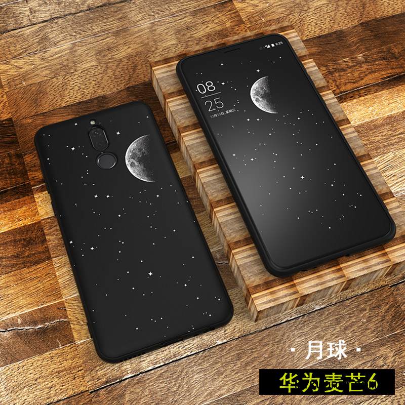 Kuori Huawei Mate 10 Lite Laukut Puhelimen Kuoret Musta, Kotelo Huawei Mate 10 Lite Silikoni Trendi Murtumaton