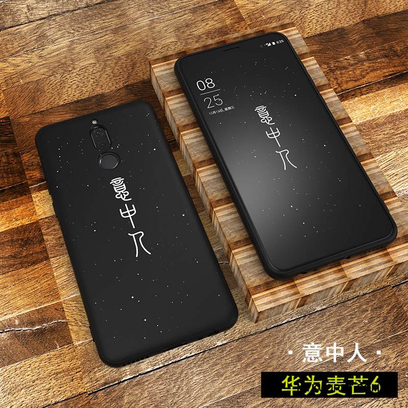 Kuori Huawei Mate 10 Lite Laukut Puhelimen Kuoret Musta, Kotelo Huawei Mate 10 Lite Silikoni Trendi Murtumaton