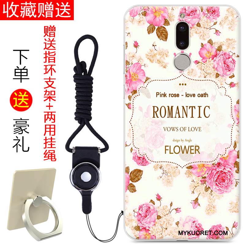 Kuori Huawei Mate 10 Lite Laukut Puhelimen Kuoret Persoonallisuus, Kotelo Huawei Mate 10 Lite Silikoni Trendi Vaaleansininen