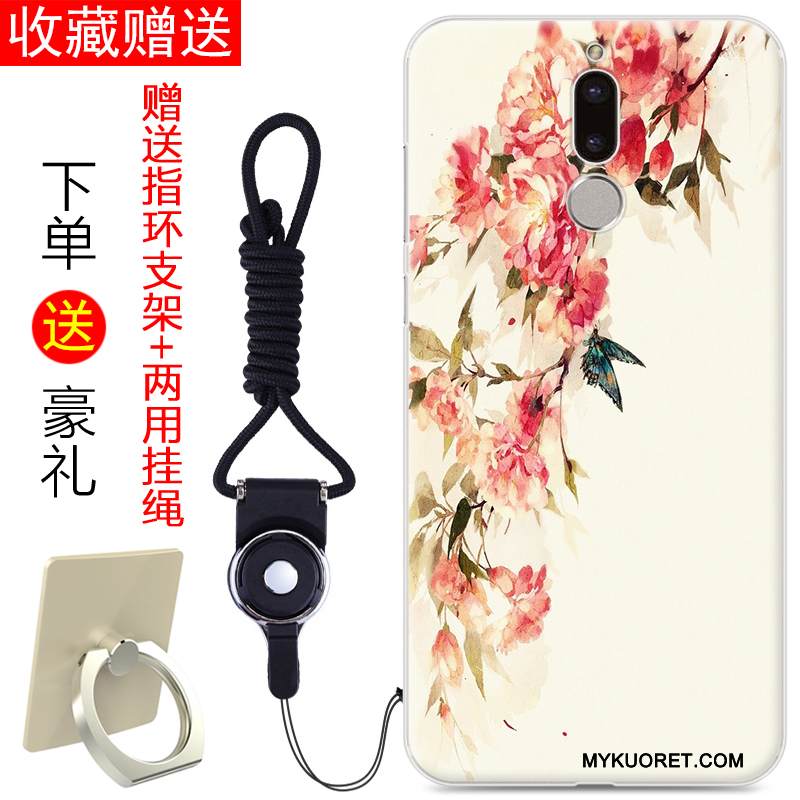 Kuori Huawei Mate 10 Lite Laukut Puhelimen Kuoret Persoonallisuus, Kotelo Huawei Mate 10 Lite Silikoni Trendi Vaaleansininen