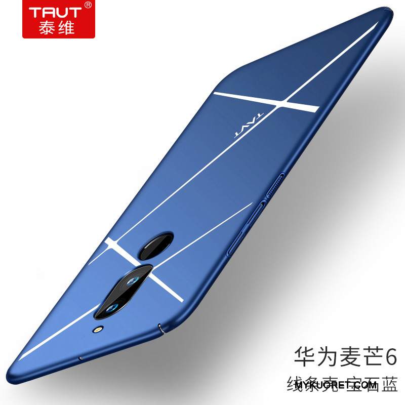 Kuori Huawei Mate 10 Lite Laukut Puhelimen Kuoret Pesty Suede, Kotelo Huawei Mate 10 Lite Monivärinen Kova Murtumaton