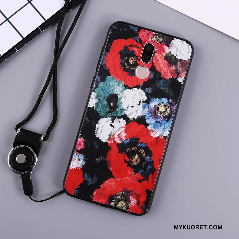 Kuori Huawei Mate 10 Lite Laukut Puhelimen Kuoret Punainen, Kotelo Huawei Mate 10 Lite Murtumaton