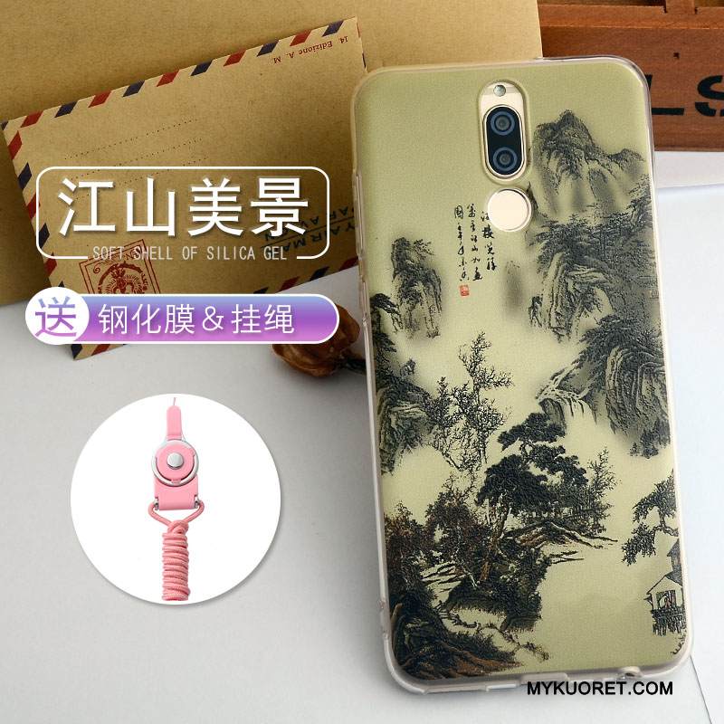 Kuori Huawei Mate 10 Lite Luova Murtumaton Puhelimen Kuoret, Kotelo Huawei Mate 10 Lite Laukut Persoonallisuus Ripustettavat Koristeet