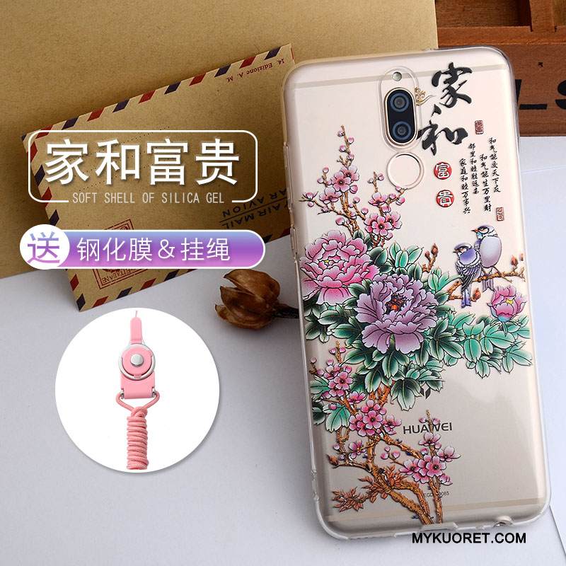 Kuori Huawei Mate 10 Lite Luova Murtumaton Puhelimen Kuoret, Kotelo Huawei Mate 10 Lite Laukut Persoonallisuus Ripustettavat Koristeet