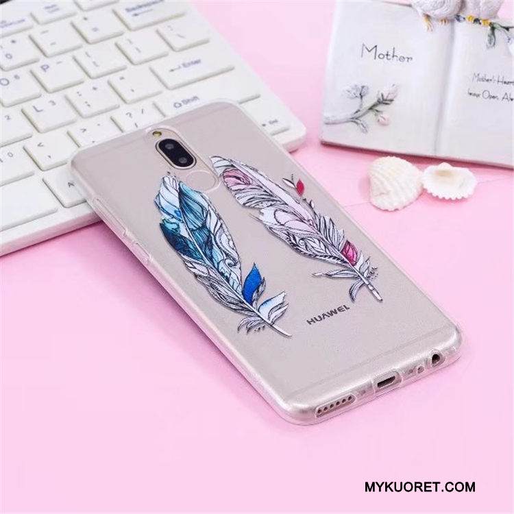 Kuori Huawei Mate 10 Lite Maalaus Jauhe Hoikka, Kotelo Huawei Mate 10 Lite Pehmeä Neste Puhelimen Kuoret