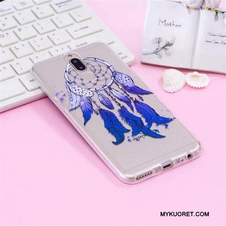 Kuori Huawei Mate 10 Lite Maalaus Jauhe Hoikka, Kotelo Huawei Mate 10 Lite Pehmeä Neste Puhelimen Kuoret