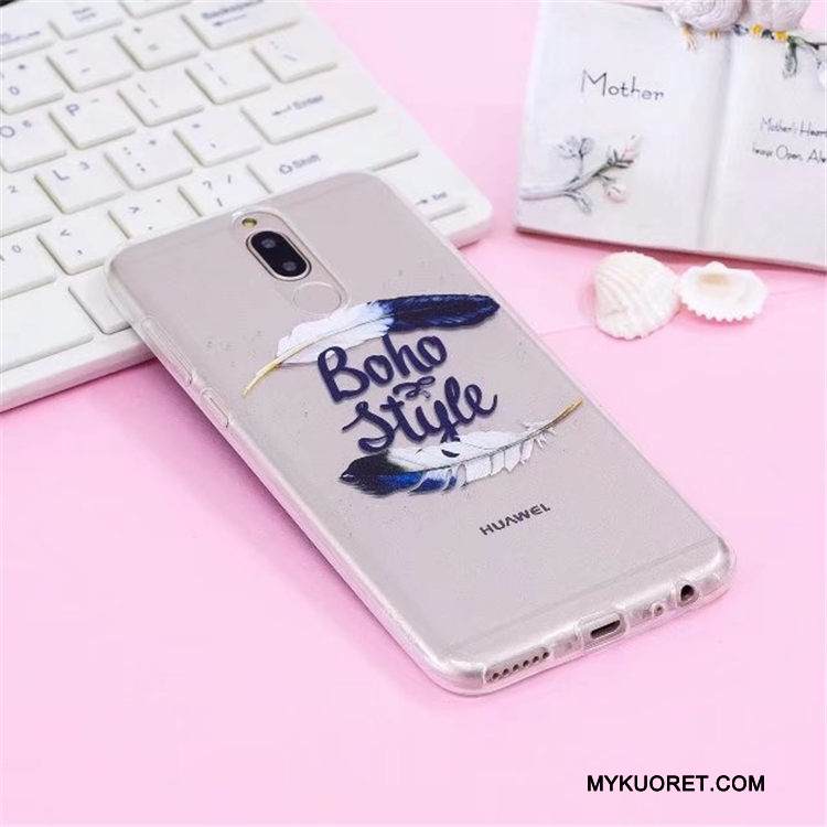 Kuori Huawei Mate 10 Lite Maalaus Jauhe Hoikka, Kotelo Huawei Mate 10 Lite Pehmeä Neste Puhelimen Kuoret