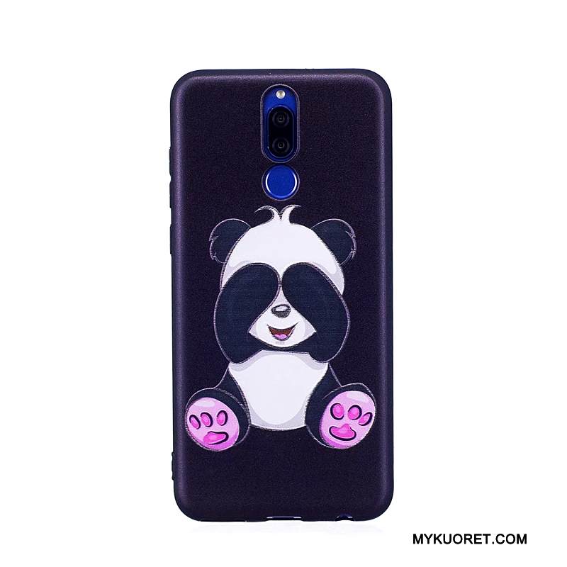 Kuori Huawei Mate 10 Lite Maalaus Trendi Punainen, Kotelo Huawei Mate 10 Lite Kohokuviointi Puhelimen Kuoret Nuoret