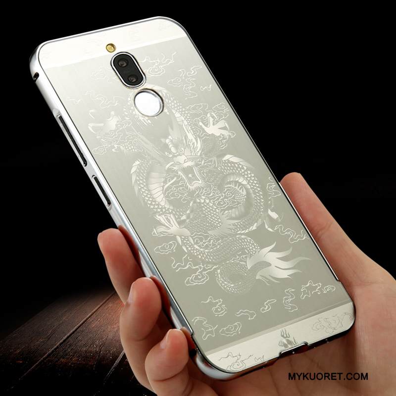 Kuori Huawei Mate 10 Lite Metalli Kulta Kehys, Kotelo Huawei Mate 10 Lite Laukut Puhelimen Kuoret Kova