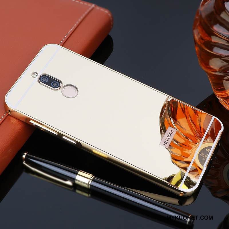 Kuori Huawei Mate 10 Lite Metalli Puhelimen Kuoret Musta, Kotelo Huawei Mate 10 Lite Suojaus Kehys