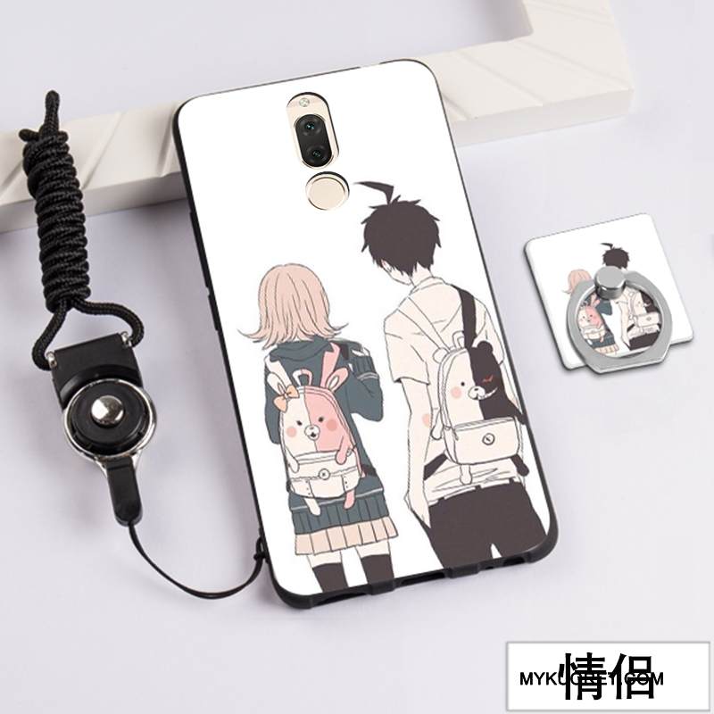 Kuori Huawei Mate 10 Lite Monivärinen Puhelimen Kuoret Pesty Suede, Kotelo Huawei Mate 10 Lite Suojaus Murtumaton