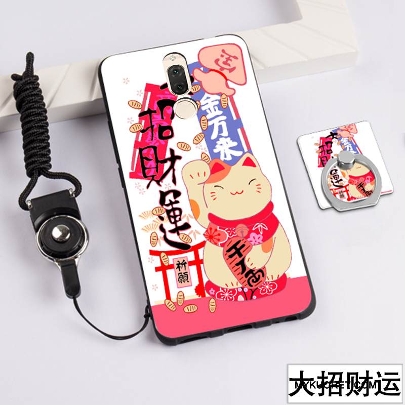 Kuori Huawei Mate 10 Lite Monivärinen Puhelimen Kuoret Pesty Suede, Kotelo Huawei Mate 10 Lite Suojaus Murtumaton