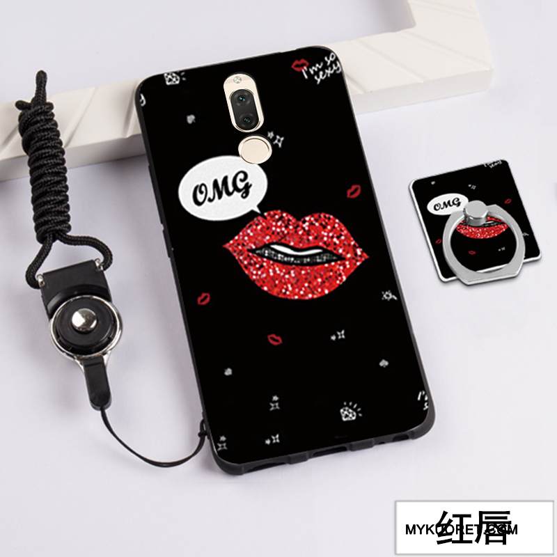 Kuori Huawei Mate 10 Lite Monivärinen Puhelimen Kuoret Pesty Suede, Kotelo Huawei Mate 10 Lite Suojaus Murtumaton