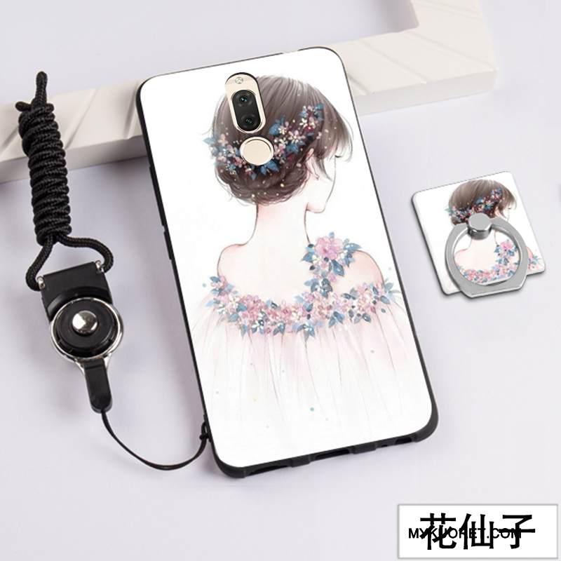 Kuori Huawei Mate 10 Lite Monivärinen Puhelimen Kuoret Pesty Suede, Kotelo Huawei Mate 10 Lite Suojaus Murtumaton