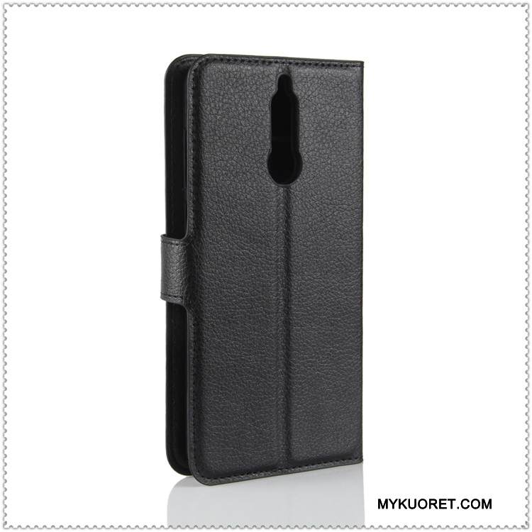 Kuori Huawei Mate 10 Lite Nahka Puhelimen Kuoret Vihreä, Kotelo Huawei Mate 10 Lite Suojaus Kortti Murtumaton