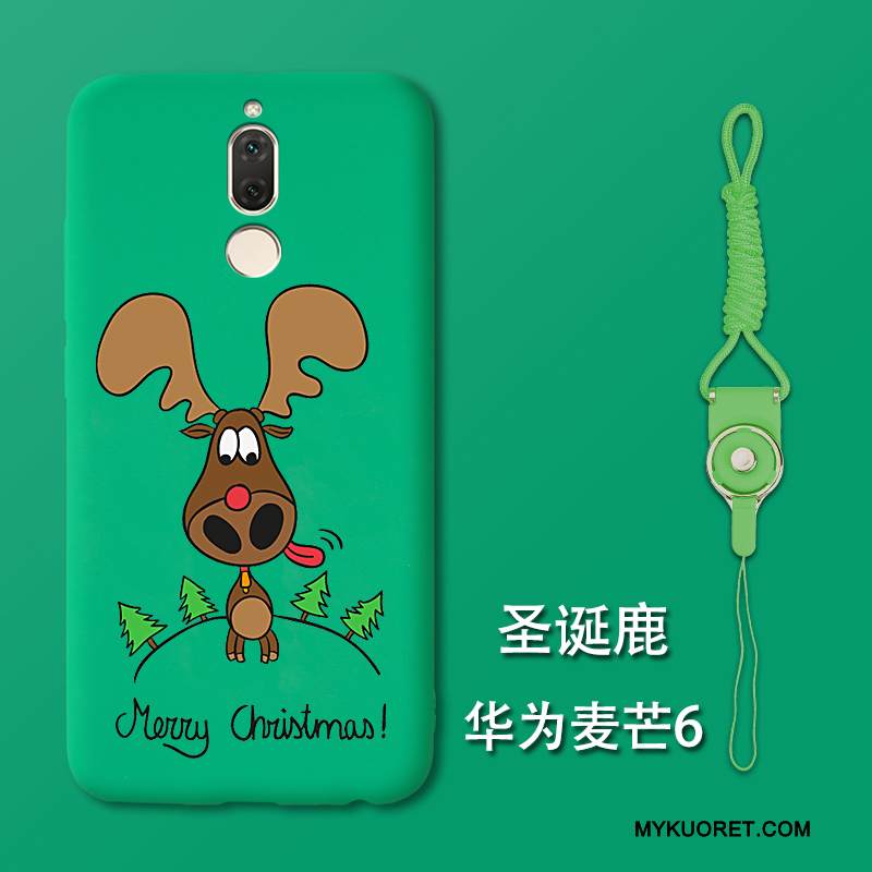 Kuori Huawei Mate 10 Lite Pehmeä Neste Persoonallisuus Punainen, Kotelo Huawei Mate 10 Lite Suojaus Puhelimen Kuoret Pesty Suede