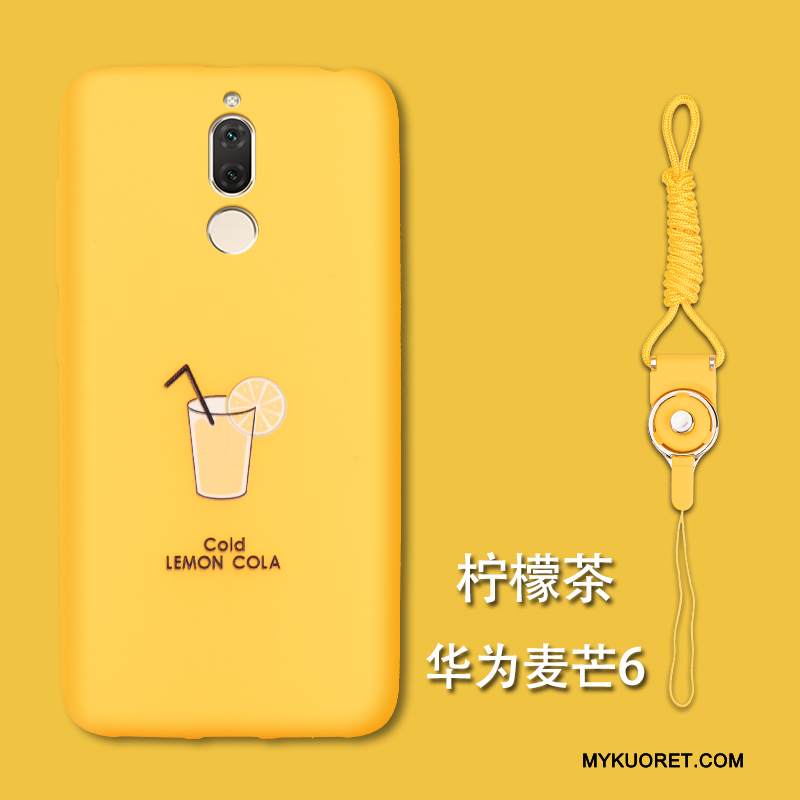 Kuori Huawei Mate 10 Lite Pehmeä Neste Persoonallisuus Punainen, Kotelo Huawei Mate 10 Lite Suojaus Puhelimen Kuoret Pesty Suede