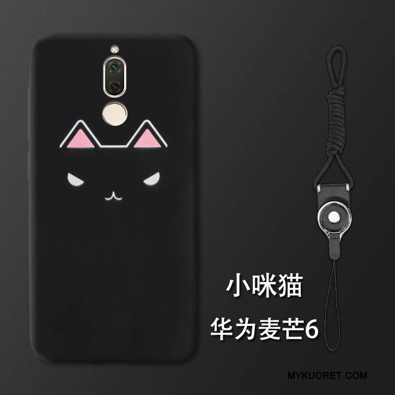 Kuori Huawei Mate 10 Lite Pehmeä Neste Persoonallisuus Punainen, Kotelo Huawei Mate 10 Lite Suojaus Puhelimen Kuoret Pesty Suede