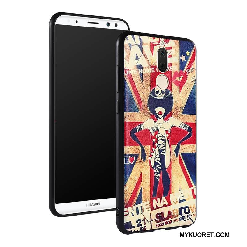 Kuori Huawei Mate 10 Lite Pehmeä Neste Pesty Suede Ultra, Kotelo Huawei Mate 10 Lite Monivärinen Ohut Trendi