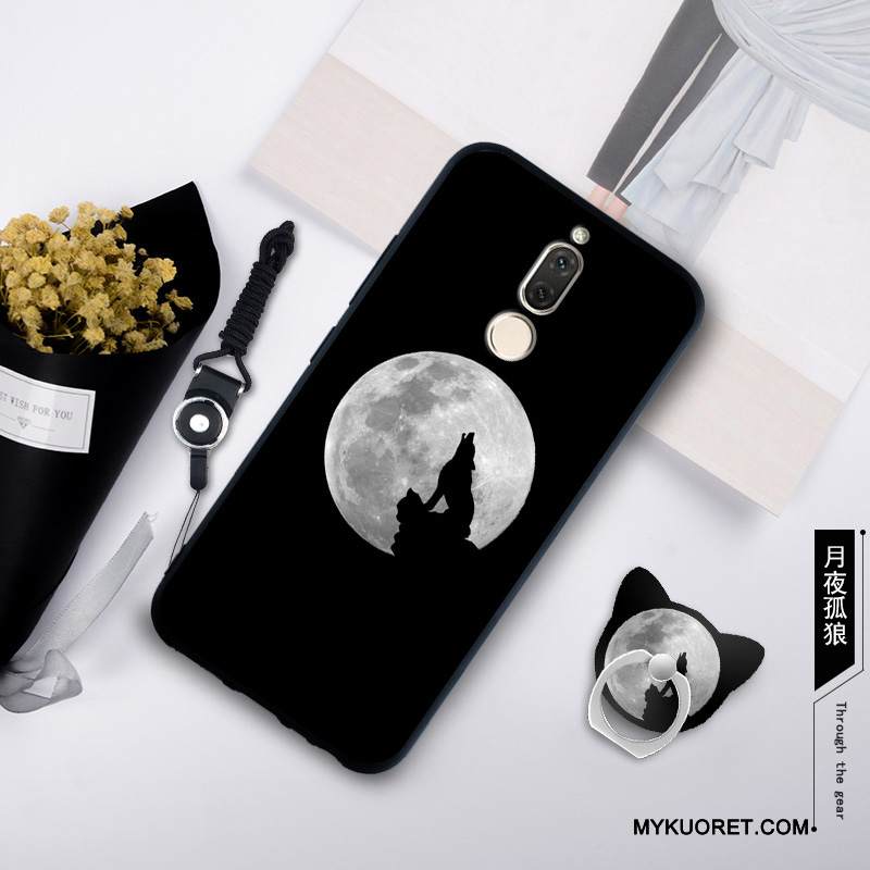 Kuori Huawei Mate 10 Lite Pehmeä Neste Puhelimen Kuoret Trendi, Kotelo Huawei Mate 10 Lite Suojaus Murtumaton Sininen