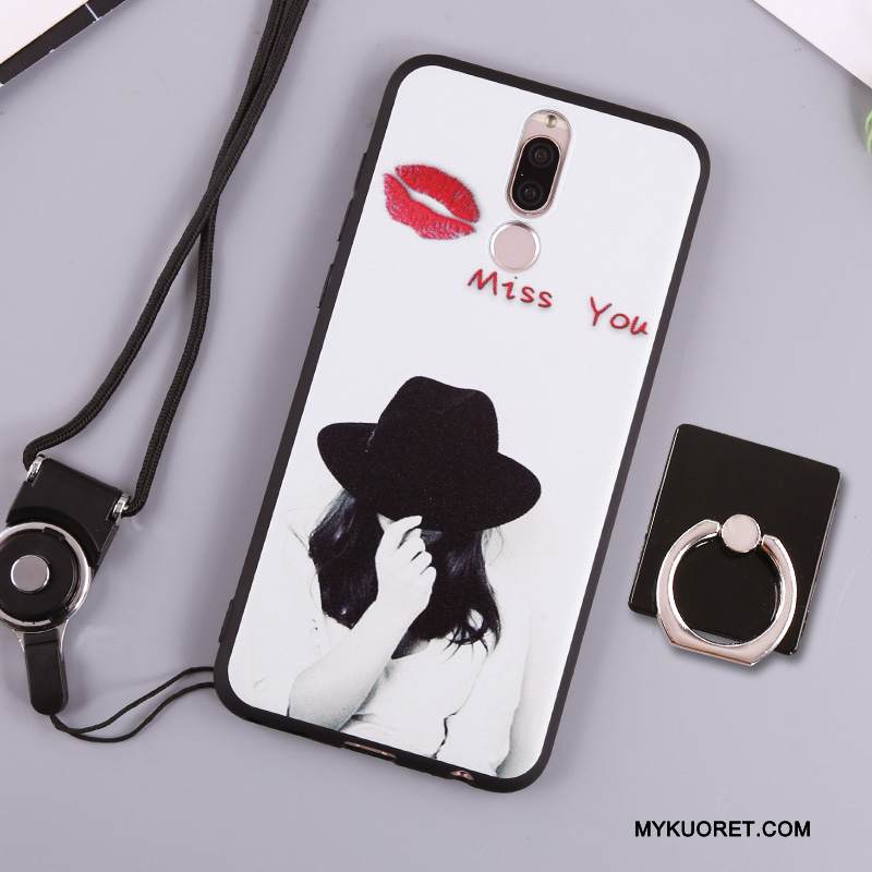 Kuori Huawei Mate 10 Lite Pehmeä Neste Puhelimen Kuoret Valkoinen, Kotelo Huawei Mate 10 Lite Silikoni