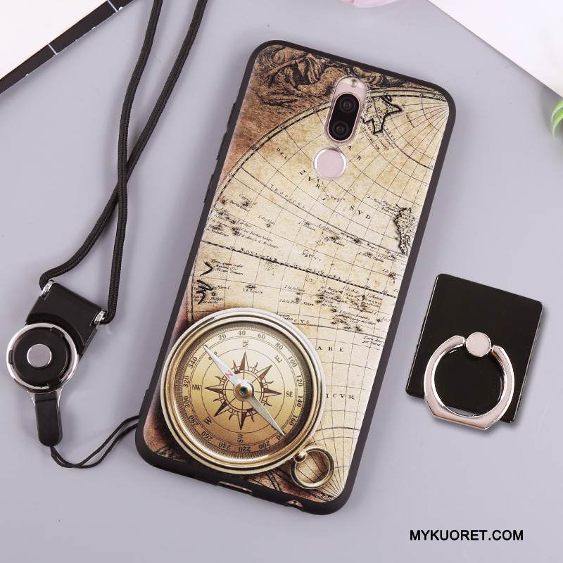 Kuori Huawei Mate 10 Lite Pehmeä Neste Puhelimen Kuoret Valkoinen, Kotelo Huawei Mate 10 Lite Silikoni