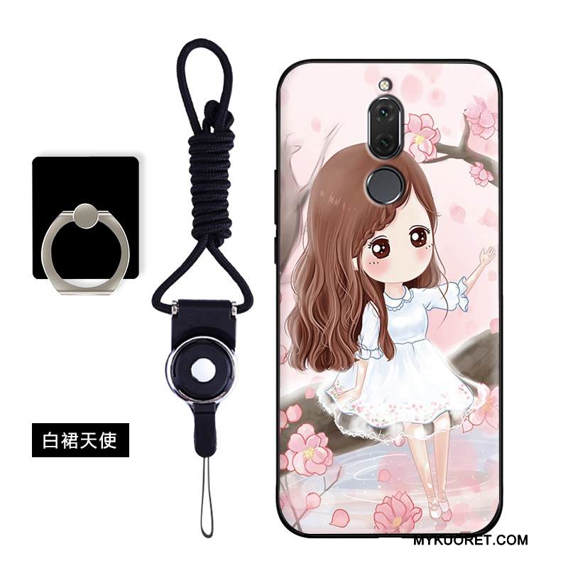 Kuori Huawei Mate 10 Lite Pehmeä Neste Punainen Puhelimen Kuoret, Kotelo Huawei Mate 10 Lite Suojaus Persoonallisuus Trendi