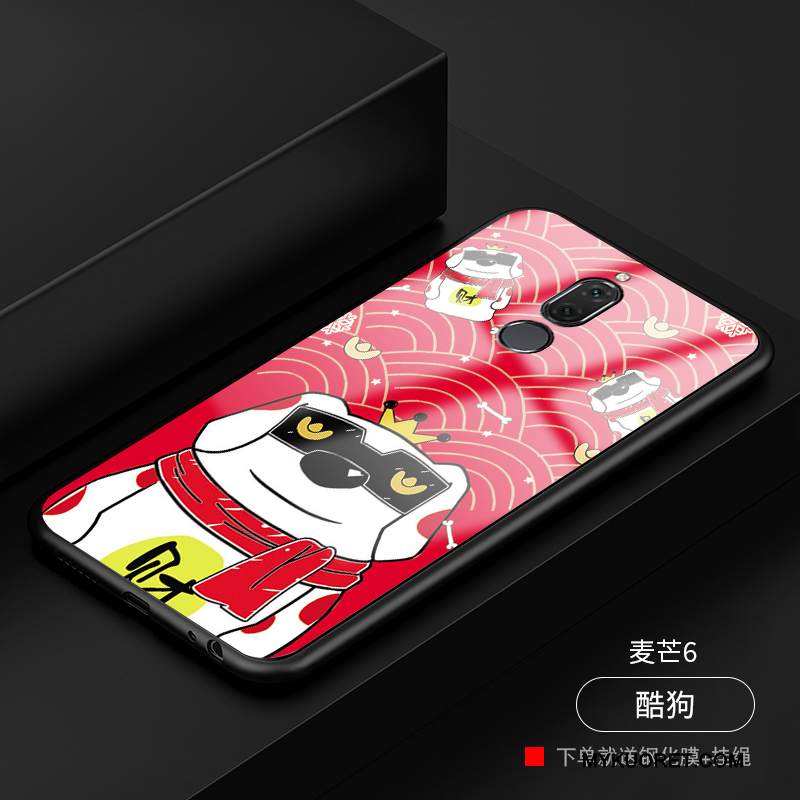 Kuori Huawei Mate 10 Lite Silikoni Kuvio Puhelimen Kuoret, Kotelo Huawei Mate 10 Lite Laukut Punainen Muokata