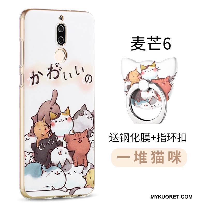 Kuori Huawei Mate 10 Lite Silikoni Murtumaton Puhelimen Kuoret, Kotelo Huawei Mate 10 Lite Luova Persoonallisuus Ihana