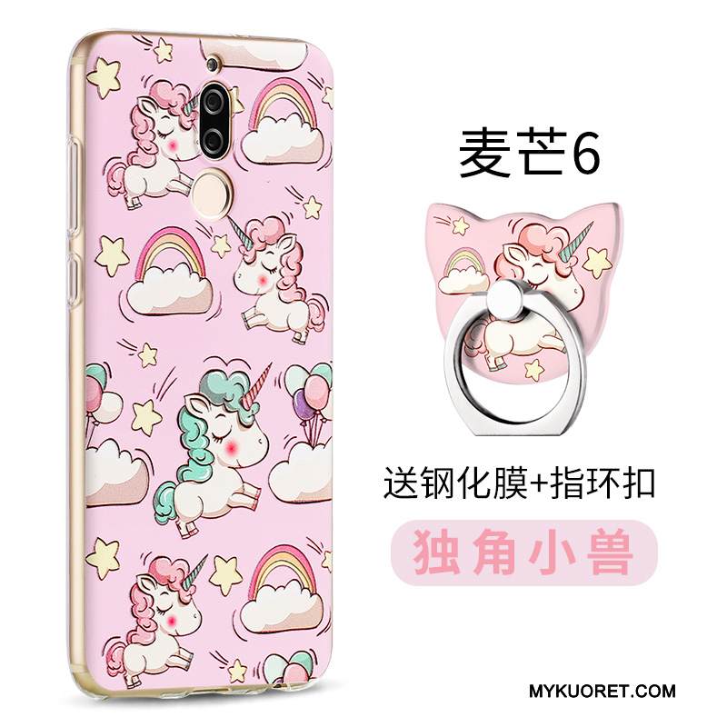 Kuori Huawei Mate 10 Lite Silikoni Murtumaton Puhelimen Kuoret, Kotelo Huawei Mate 10 Lite Luova Persoonallisuus Ihana