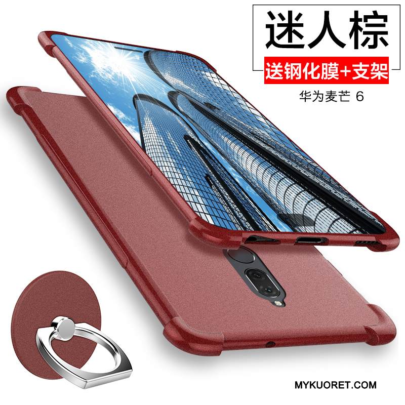 Kuori Huawei Mate 10 Lite Silikoni Puhelimen Kuoret Hopea, Kotelo Huawei Mate 10 Lite Suojaus Suupaltti Murtumaton