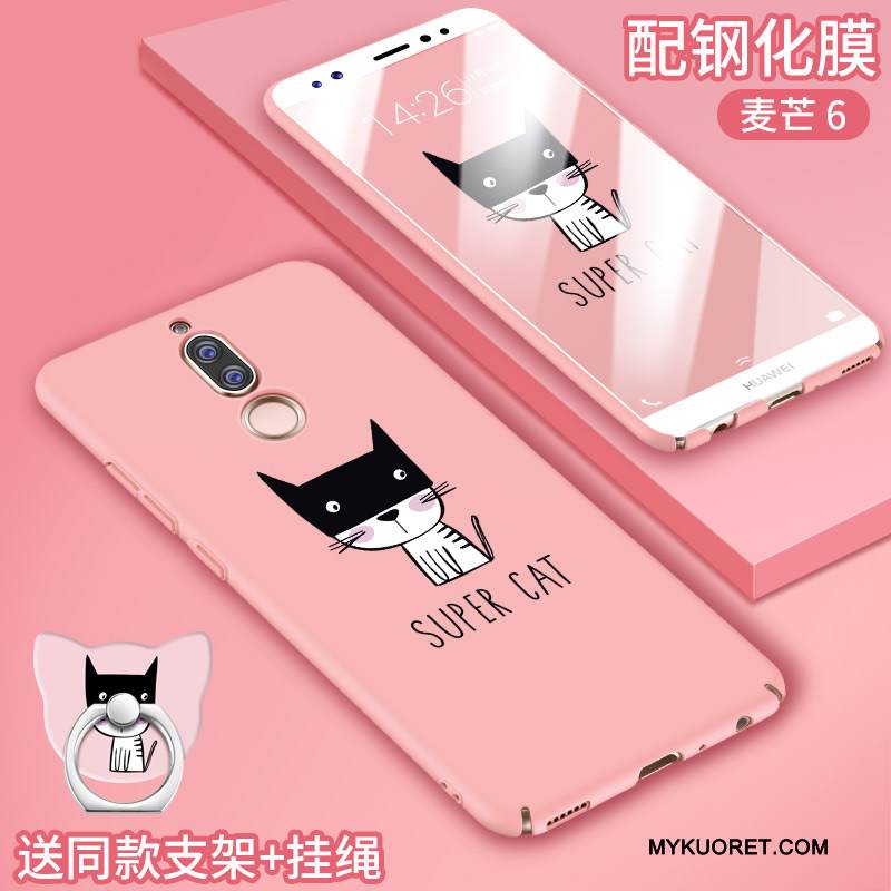 Kuori Huawei Mate 10 Lite Silikoni Punainen Ihana, Kotelo Huawei Mate 10 Lite Laukut Puhelimen Kuoret Murtumaton