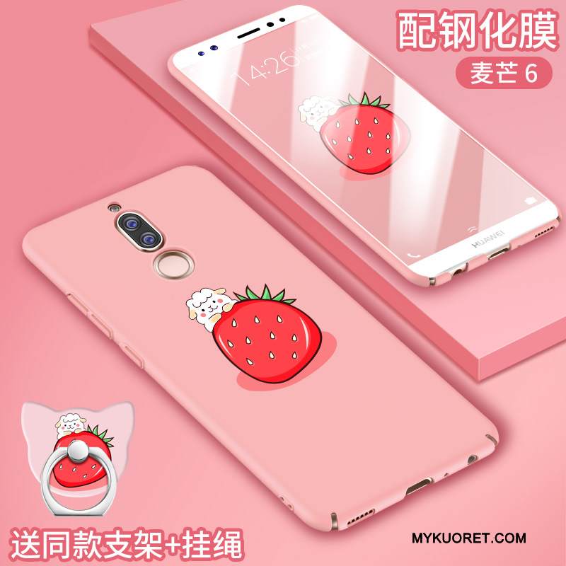 Kuori Huawei Mate 10 Lite Silikoni Punainen Ihana, Kotelo Huawei Mate 10 Lite Laukut Puhelimen Kuoret Murtumaton