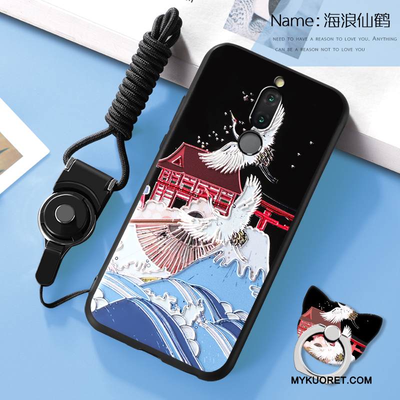 Kuori Huawei Mate 10 Lite Silikoni Sininen Puhelimen Kuoret, Kotelo Huawei Mate 10 Lite Laukut