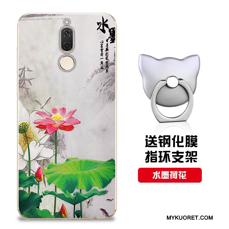 Kuori Huawei Mate 10 Lite Suojaus Murtumaton Malli, Kotelo Huawei Mate 10 Lite Pehmeä Neste Muokata Sininen