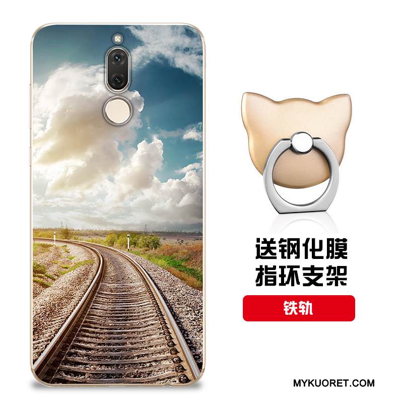 Kuori Huawei Mate 10 Lite Suojaus Murtumaton Malli, Kotelo Huawei Mate 10 Lite Pehmeä Neste Muokata Sininen