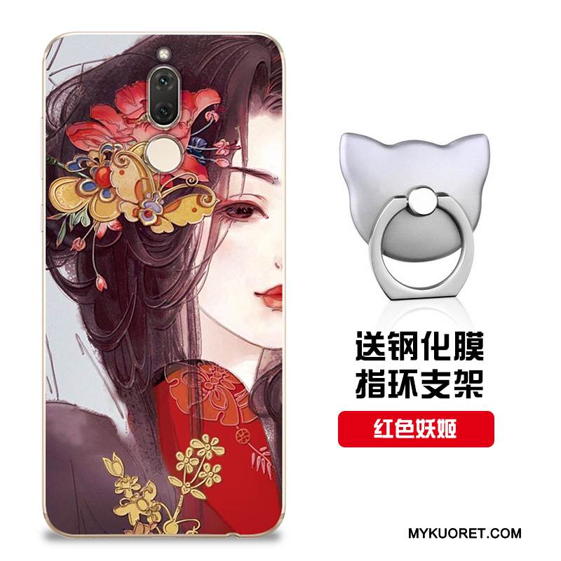 Kuori Huawei Mate 10 Lite Suojaus Murtumaton Malli, Kotelo Huawei Mate 10 Lite Pehmeä Neste Muokata Sininen