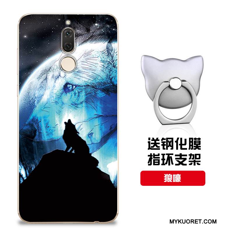 Kuori Huawei Mate 10 Lite Suojaus Murtumaton Malli, Kotelo Huawei Mate 10 Lite Pehmeä Neste Muokata Sininen