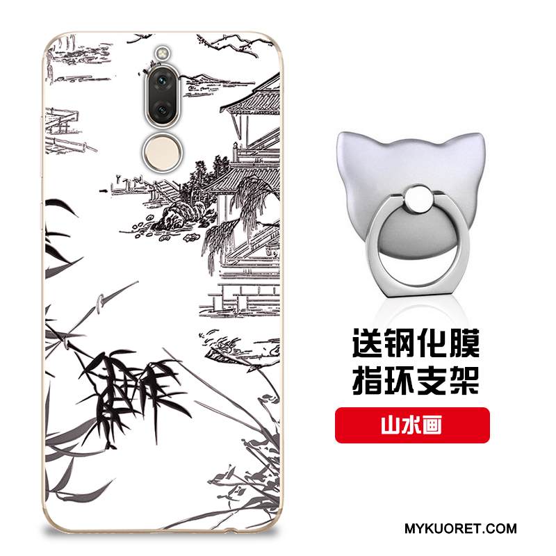 Kuori Huawei Mate 10 Lite Suojaus Murtumaton Malli, Kotelo Huawei Mate 10 Lite Pehmeä Neste Muokata Sininen